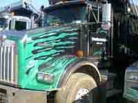Kenworth dump truck